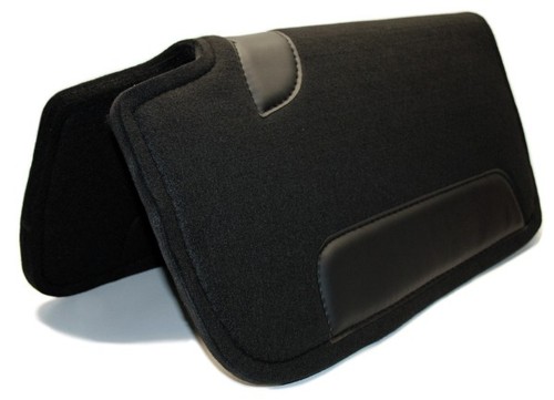 Westernpad filz schwarz - westernpad,