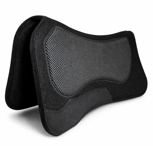 Westernpad filz schwarz cm - westernpad,