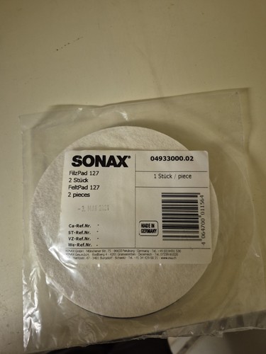 Sonax filzpad 127 - filzpad,